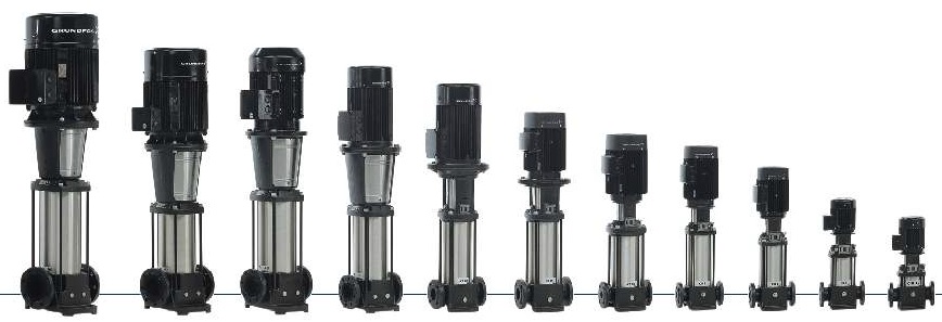 ECOFLUSA GRUNDFOS CR GAMA